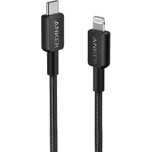 Anker USB-C to Lightning Cable, Fast Charging For Apple Devices, 322 USB-C to Lightning Cable 3FT Braided 3 ft MFi Certified Powerline II for iPhone 14/13/13 Pro/12 Pro Max/12/11/X/XS/XR, 8 Plus, AirPods Pro