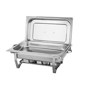 Other Single Stainless steel Chafing Dish (approx 9.5L)- silver 