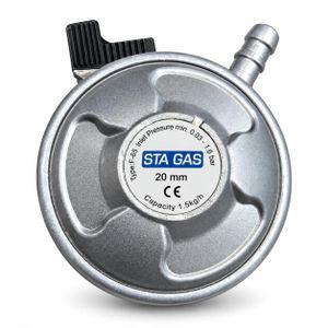 LOW Pressure Gas Regualor for 13kg and 12kg GAS Cylinder- Silver