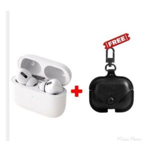 Airpods Pro Checked Earpods With Free Earpod Case - White