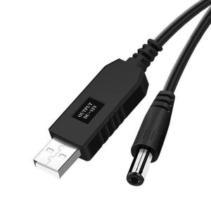 USB to 12V DC Boost Cable - Power Your WiFi Router  During Power Outages 