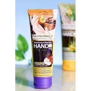 Fruit Of The Wokali Cocoa Butter Coconut Oil Hand Cream Super Softening Smooth Hands 130g