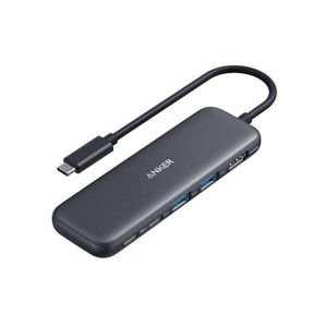 Anker 332 USB C Hub 5-in-1 USBC to HDMI Splitter with 4K Display - Black
