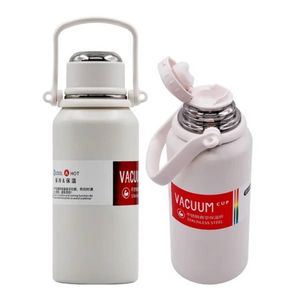 Stainless Steel Insulated Vacuum Portable Outdoor Travel Coffee Lock Tumbler Cup Water Bottle Mug With Strap And Sleeve