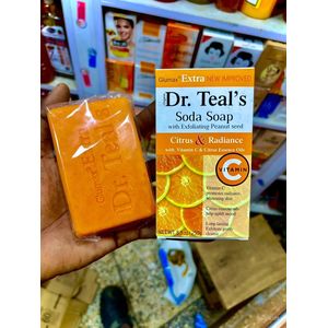 Dr. Teal's soda soap with vitamin c
