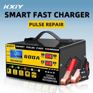 12V/24V car battery charger, fully automatic intelligent fast charging battery charger