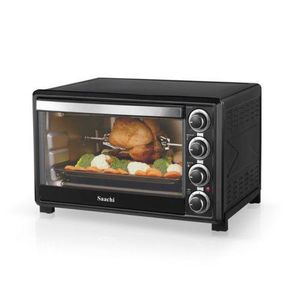 Saachi 45 Liters Electric Oven With 60 Minutes Timer-Black