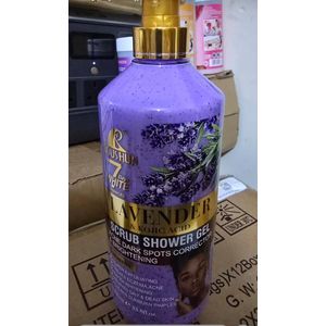 Roushun 7 Days White Arbutin And Kojic Acid Scrub Shower Gel