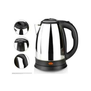 Electric Stainless Steel Kettle 2Litres - Silver, Black