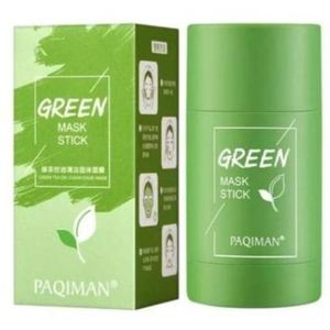 Green Tea Green Face Mask Stick For Deep Pore Cleansing, Moisturizing, Skin Brightening&Blackhead Remover 