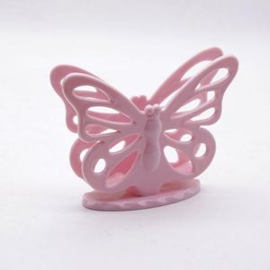 Plastic Butterfly Shaped Paper Tissue Serviette  Napkin Holder
