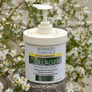 Advanced clinicals for salon professionals Collagen Skin Rescue Lotion