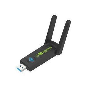 Wireless USB Wi-Fi Adapter, WIFI usb 5g,1300Mbps Dual Band Wi-Fi Dongle 2.4G/5G with USB 3.0, Wireless Network Adapter for Windows 11/10/8/7 and Mac OS X PC Black