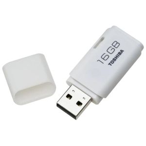 Toshiba  16GB Memory USB Flash Disk Drive – White