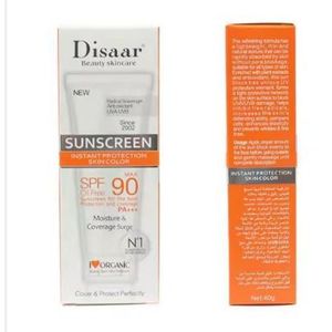 Disaar Beauty Skincare Spf 90 Sunscreen Lotion Facial Body Organic Skin Whiten Sunblock Cream Waterproof Sun Protection Cream