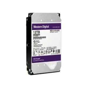 Western Digital 12TB WD Purple Surveillance Internal Hard Drive HDD - SATA 6 Gb/s, 256 MB Cache, 3.5" - WD121PURZ