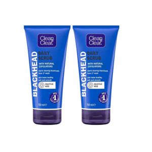 Clean & Clear Blackhead Clearing Scrub 150ml (Pack Of 2)