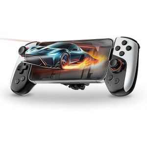 Porodo Chillcore Cooling Game Controller with Vibration & Customizable Macro Mapping / Universal Phone Compatibility / RGB / Wireless Connectivity / Android, iOS, Windows, Nintendo Switch & More Compatibility 