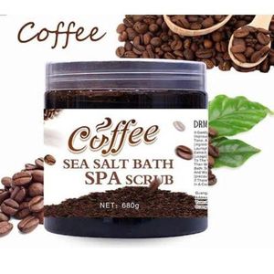 Dr Meinaier Coffee Sea Salt Bath Whitening Spa Body Scrub