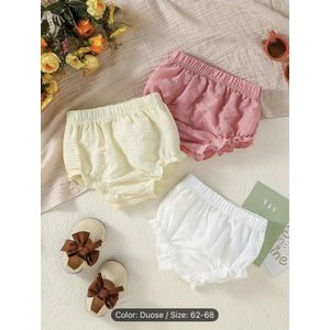 Baby cute casual shorts 3pcs set