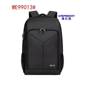 Wiersoon A Genuine Rubber Unisex Backpack Fashion Real Rubber Student Backpack With Laptop Provision It's Black In Colour And Designs May Varry 