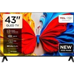 TCL 43 Inch Bezel-Less Series HD Smart LED Google TV s323dg4knhfh (Black)