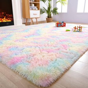 Fulafy carpet large 2x2. metres rainbow 