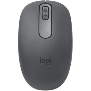 Logitech  M196 Bluetooth Wireless Mouse, Compact and Portable Mouse for Laptops, Tablets and More, 12-Month Battery, Smooth Tracking, Compatible With PC and Mac, Windows and macOS - Graphite