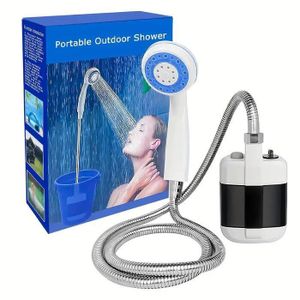 Portable Rechargeable Camping Shower Pump & Outdoor Handheld Kit