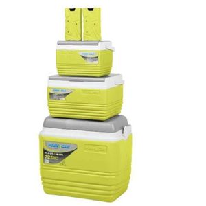 Insulated ice chest cooler box set 