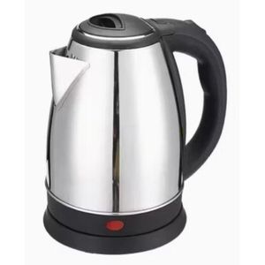 ADH 2 Litres Fast Boiling Percolator - Silver & Black .