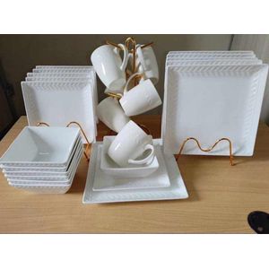 White Dinner Set – Classic Elegance for Every Meal. White