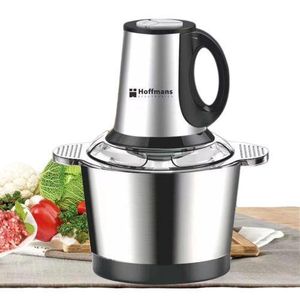 Professional Stainless Steel Food Chopper / Meat Grinder - Silver