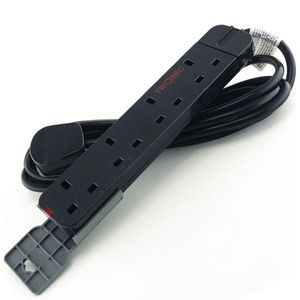Tronics 4 Way Extension with Smart Protect-Black