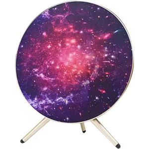 80Watts Bluetooth Speaker On A Tripod Stand Has USB Memory Card Aux Microphone Inputs - Multicolor