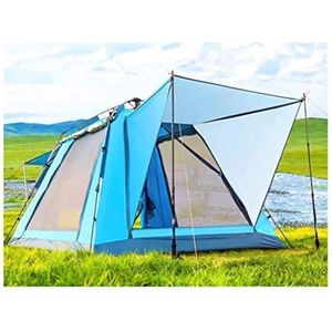 Outdoor Camping Tent 6 People, Double-layer Structure 