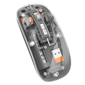 Green Lion Transparent Mouse 2 1600DPI
