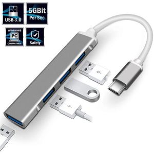 Type-C Multi USB Splitter with OTG Support