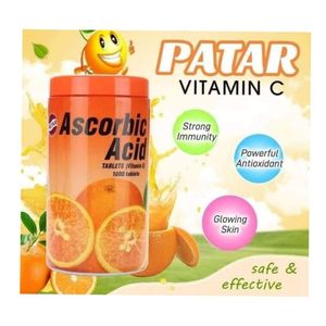 Vitamin C Patar Ascorbic Acid, It Supports The Immune System, Skin Health, And Collagen Production.