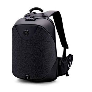 Other Waterproof Laptop Bag with USB Port - Black