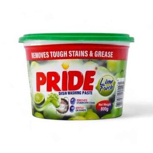 Pride Dish Washing Paste Lime Fresh 800g - Effective Cleaning