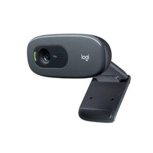 Logitech C270 HD Webcam 720p with Built-in Microphone