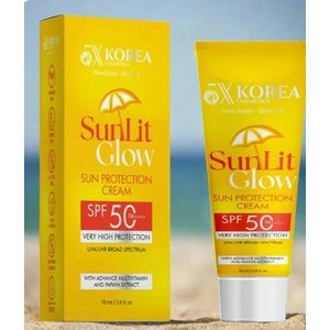 Rexon 5X Korea  sun cream  SPF 50 With Advanced Multivitamin Defense