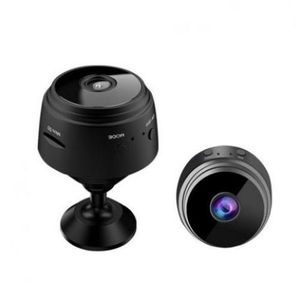Mini Spy Secret Camera WiFi Wireless with Audio+32gb SD Card - Black.