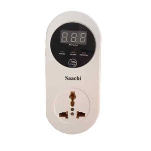 Saachi Automatic Voltage Protector For Guarding Appliances Against Electric Surges-White
