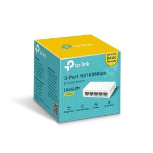 TPLink 5-Port 10/100Mbps Desktop Switch