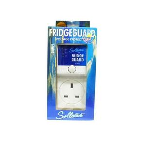 Sollatek Fridge Guard – Automatic Voltage Protector for Refrigerators & Freezers (White)