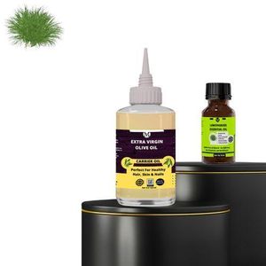 Mekis Lemongrass Essential Oil(15ml&Extra Virgn Olive Carrier Oil120ml