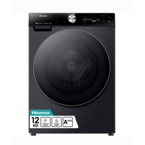 Hisense 12kg front loading washing machine new model Gray  