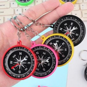 Directional Keychain Compasses, featuring a lightweight plastic construction designed for portable navigation